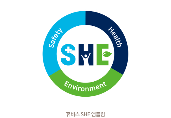 휴비스 SHE 엠블럼