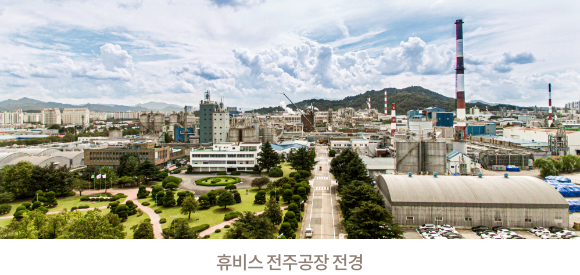 휴비스 전주공장 전경